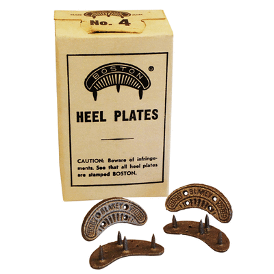 boot heel plates protectors with nails 